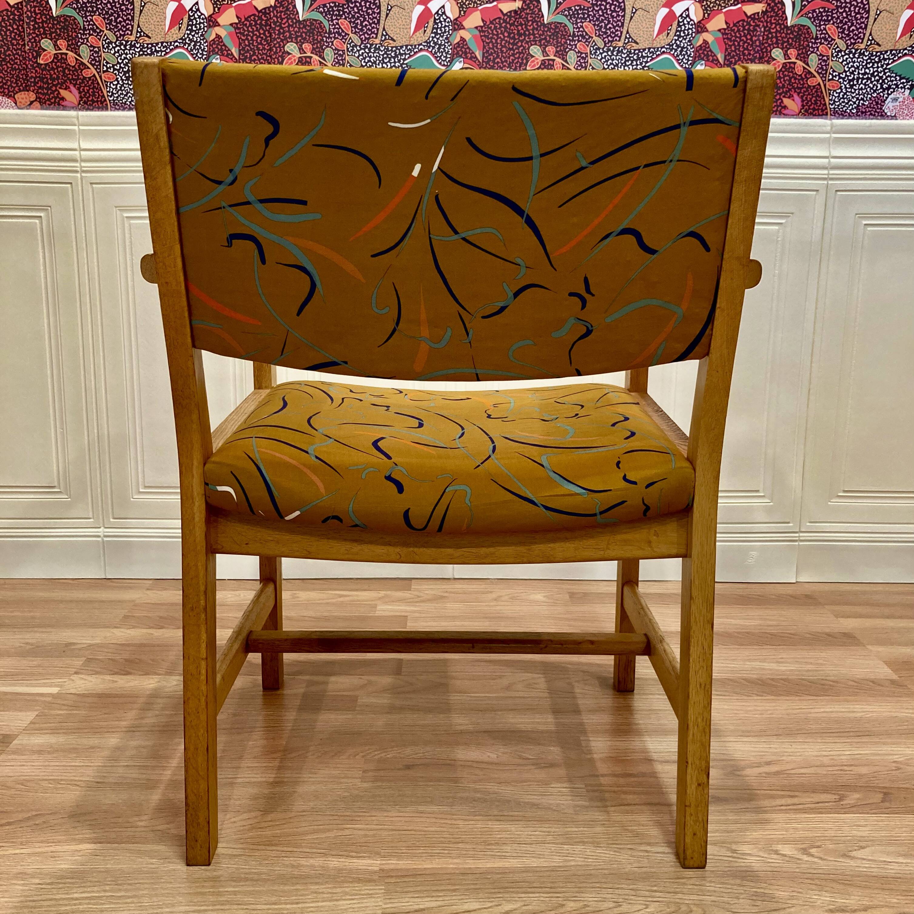Hans Wegner armchair "Scandinavian design" 1960.