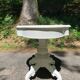 White dolce vita makeover violin table