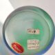 Green, Blue and Pink Etched Murano Glass Single Flower Vase, Italy
