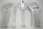 Christofle America 12 dessert cutlery sets, 24 pieces, Art Deco, 18 cm.