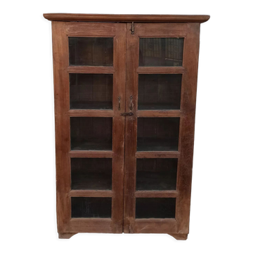 Wooden glass cabinet