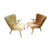 Lot of 2 Wing chairs chair Zig Zag
