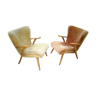 Lot de 2 fauteuils Wing chair Zig Zag