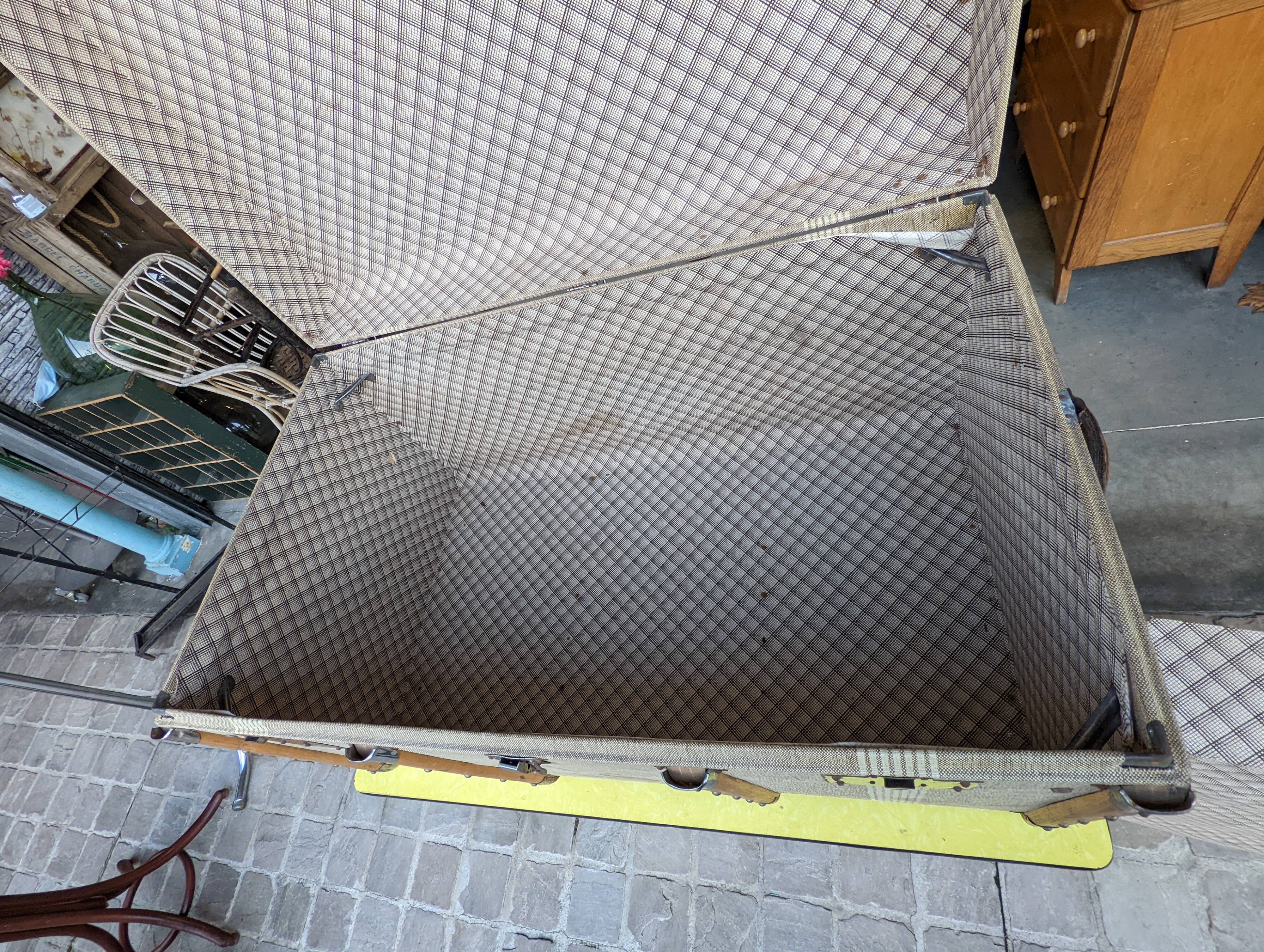 Vintage SNCF storage trunk