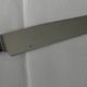 Set of 12 knives with silver metal handles and stainless steel blades.