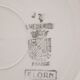 Set 3 assiettes plates Sarreguemines