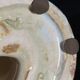 Art Deco ceramic animal sculpture, White Turkey, circa 1930