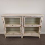 Patinated display cabinet