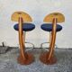 Bar or shop counter and 2 deck lina stools polyester boat hull