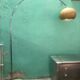 Lampadaire arc 1970 design Guzzini