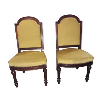 Pair of Napoleon III chair