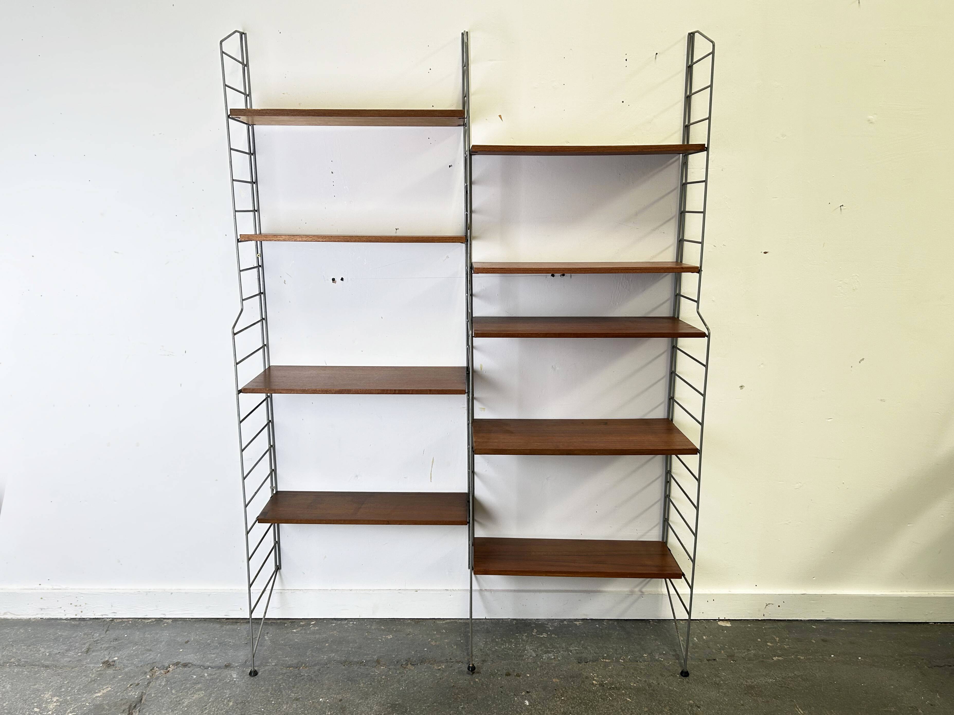 1960s Mid-Century shelving system by Brianco