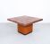 Table basse en cuivre et teck par heinz lilienthal, 1970s