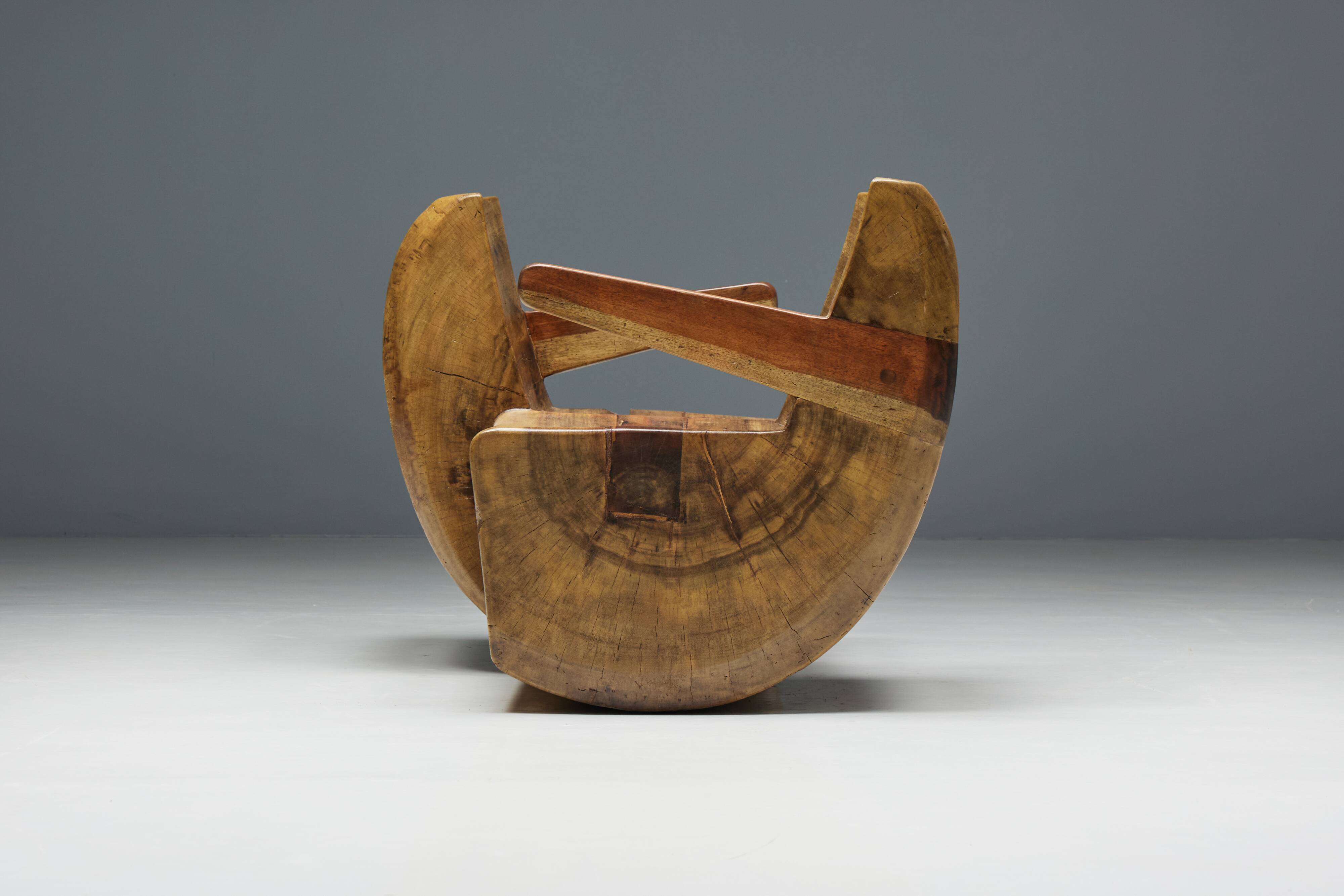 Two-Seater "Namoradeira" by Zanine Caldas, Brazil, 1975