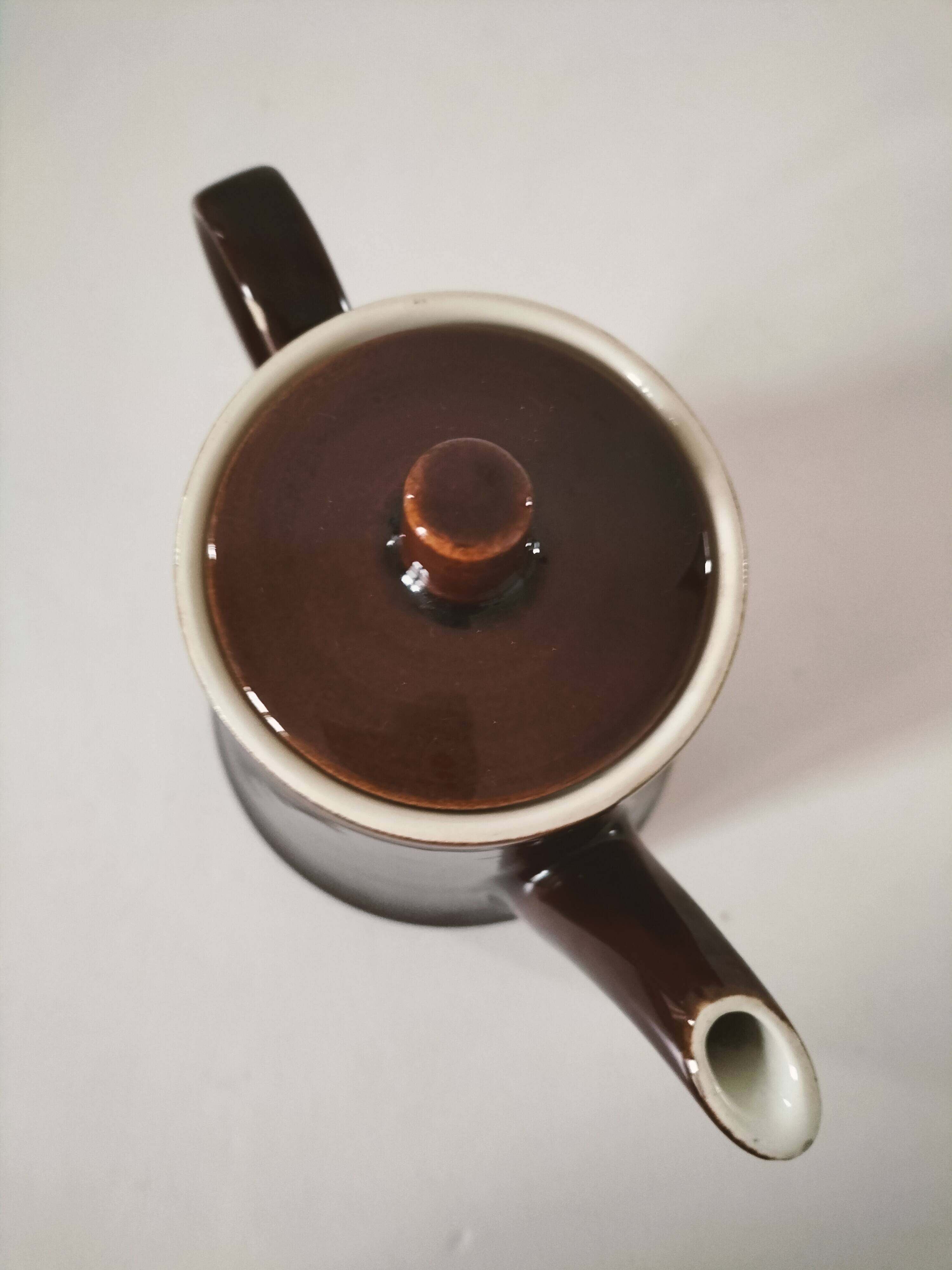 Vintage Melitta chocolate brown coffee maker – 1970s