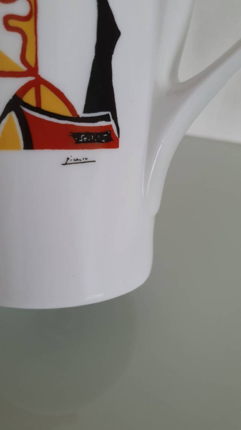 Tognana Pitcher - Stylized portrait of Jacqueline 1962