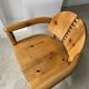 Pine armchair René Daumiller