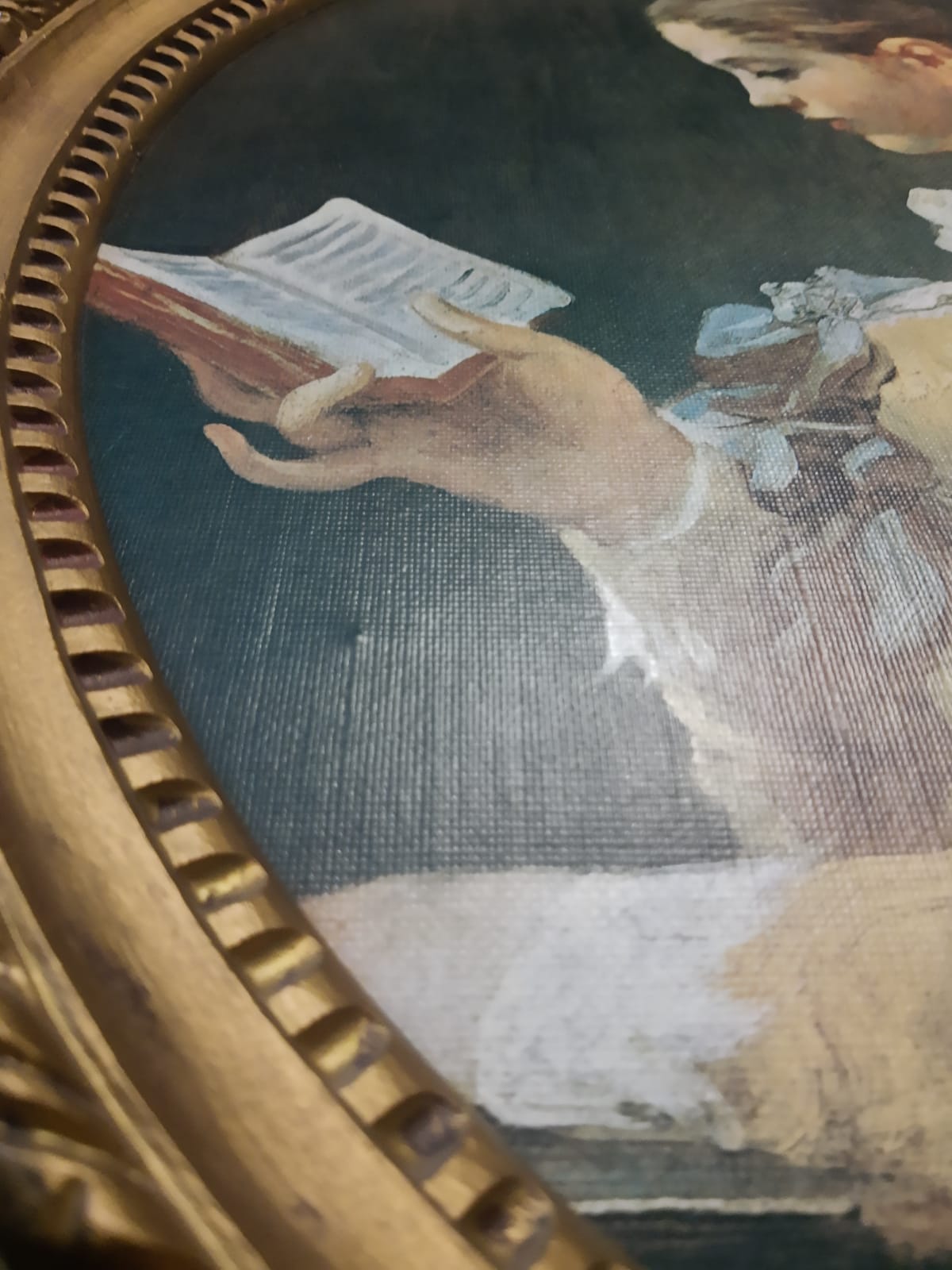 Reproduction of the painting The reader