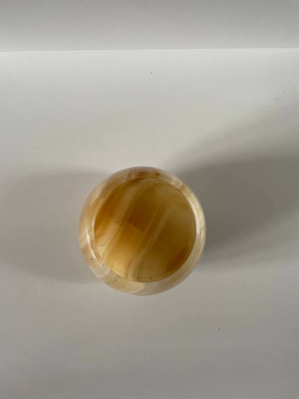 Onyx marble candle holder