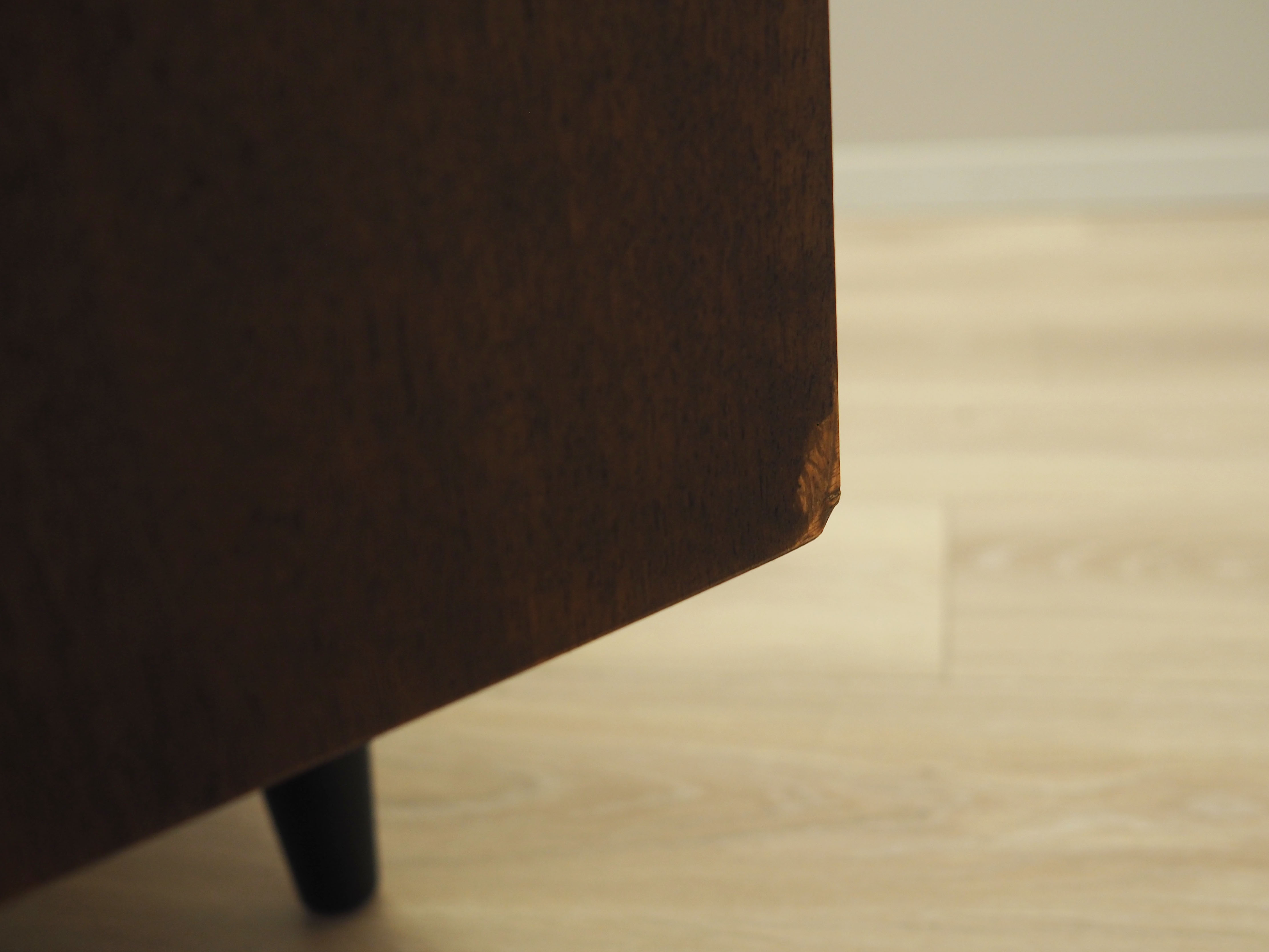 Walnut sideboard, danish design, 1960s, production : denmark