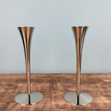 Pair of Solingen candle holders