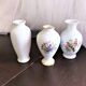 Lot de 3 vases en  porcelaine