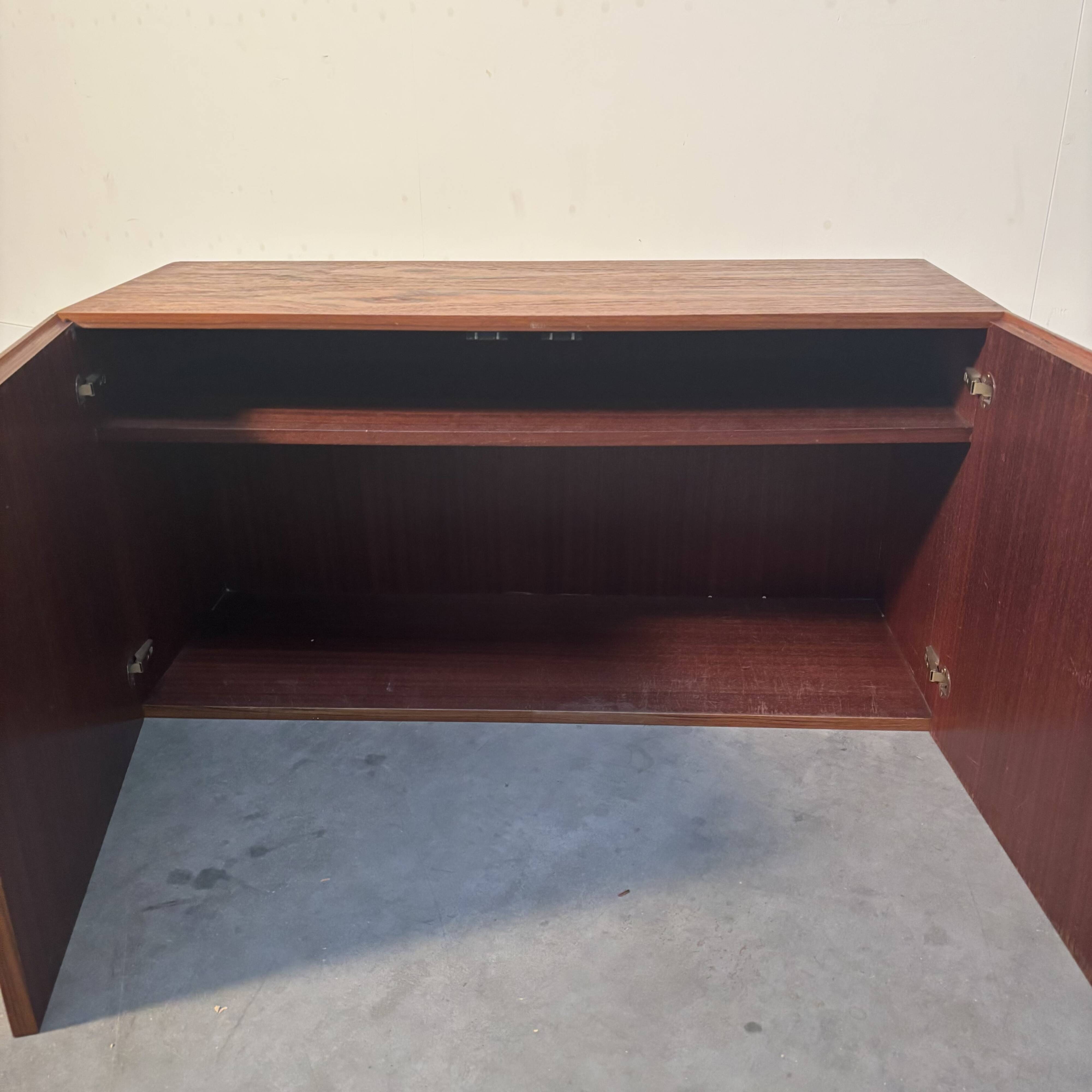 Vintage teak wall unit, 1960s