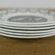 Set of 6 souvenir plates of Lourdes Digoin & Sarreguemines