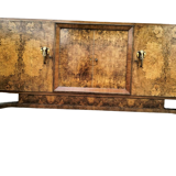 Low sideboard 3 doors elephant handle