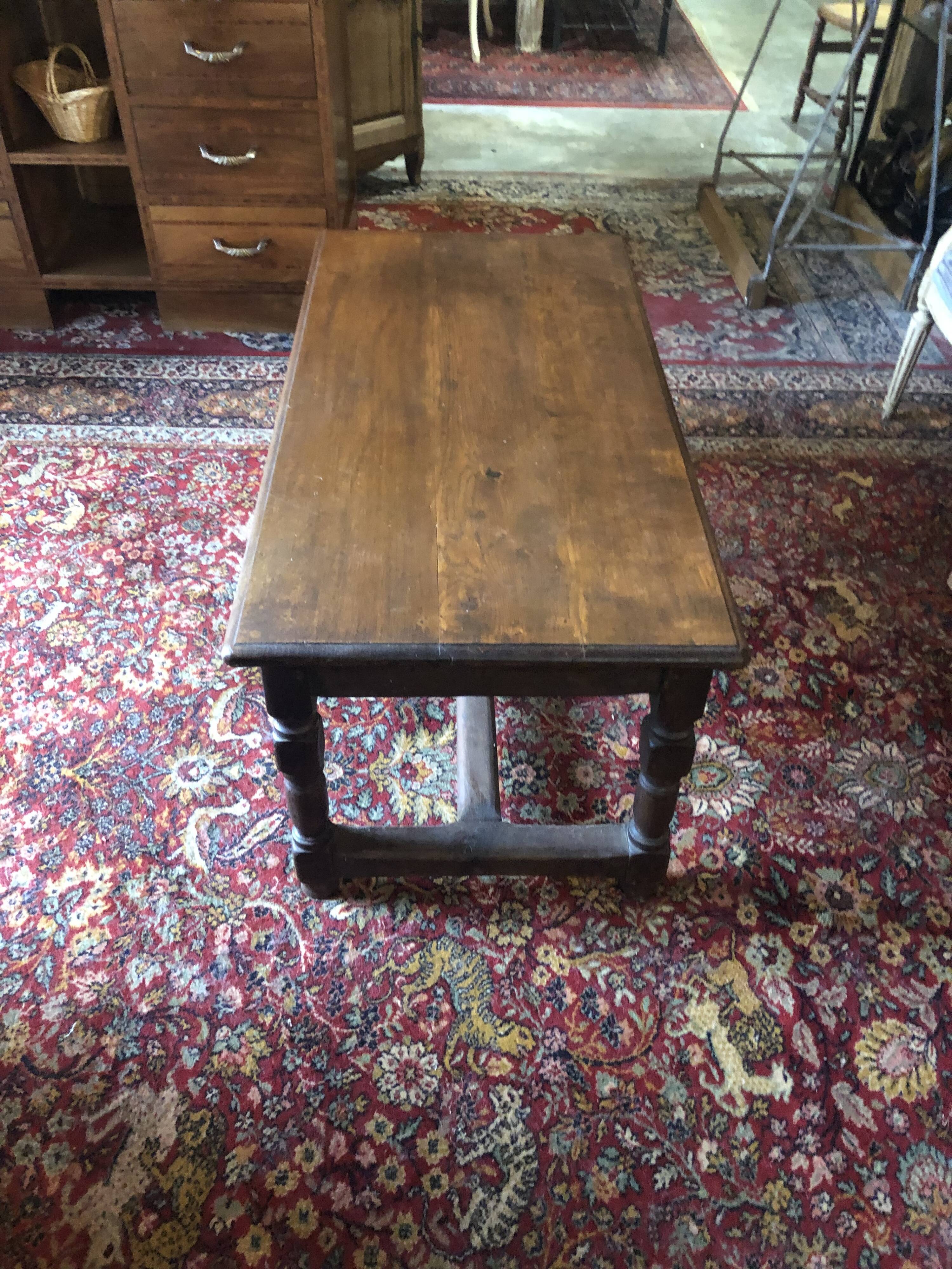 Oak coffee table