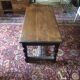 Oak coffee table