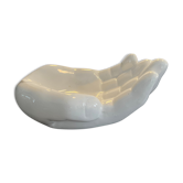 Empty pocket ceramic hand from the 70s