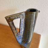 Stoneware carafe design signed