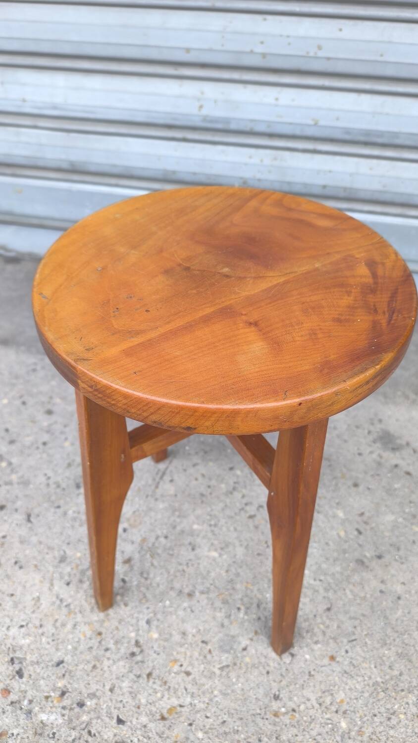 60s compass foot stool