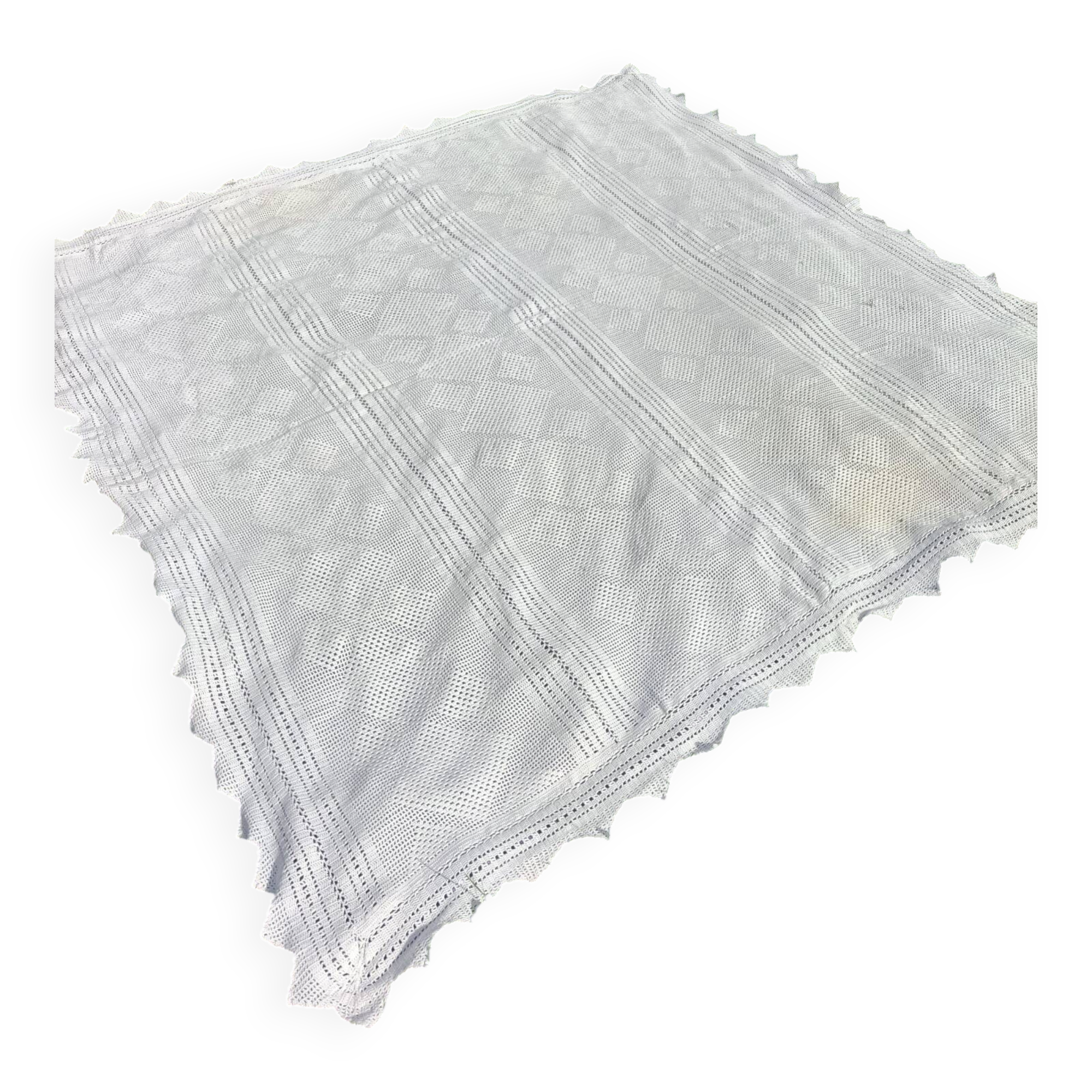 Dessus de Lit Vintage broderie