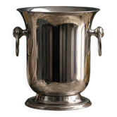 Jean Couzon Président stainless steel champagne bucket 18/10 with original documents – 1970s