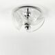 Mid-Century Space Age Wave Glass Ceiling Lights by Koch & Lowy for P&P, 70s