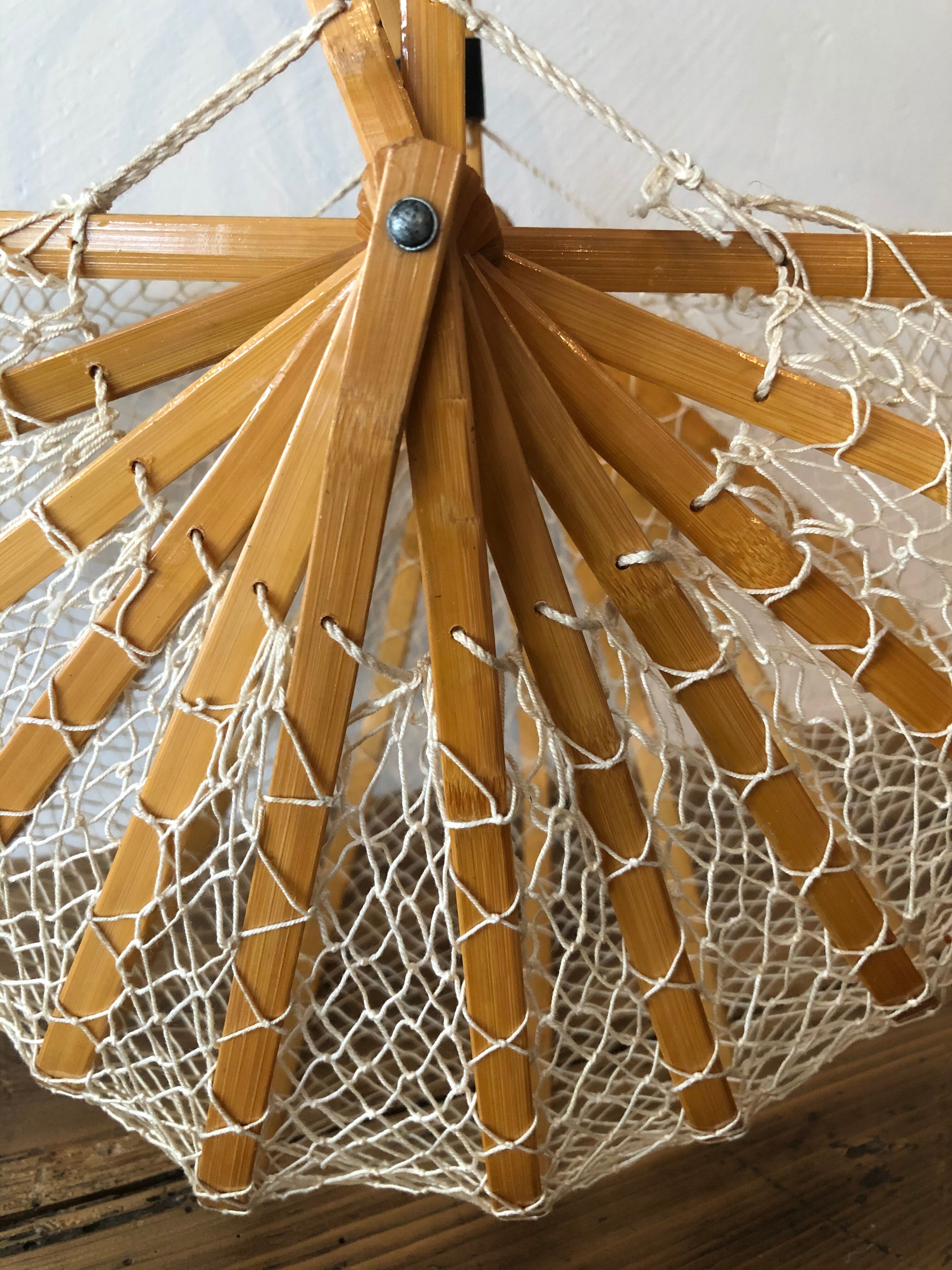 Vintage folding basket