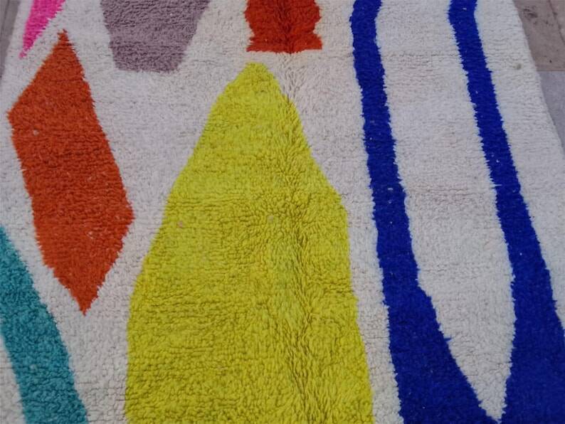 Tapis marocain 200cmx100cm fait main