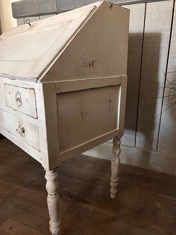Bureau scriban patiné