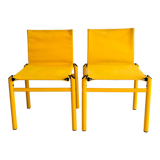Chairs "Mastro" by Afra and Tobia Scarpa for Molteni, Italy 80s