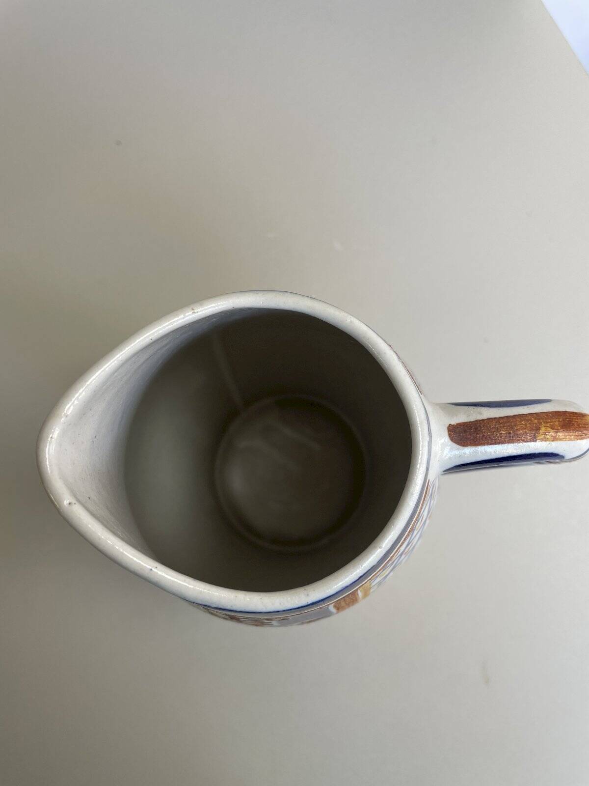 Keraluc Quimper decorative jug height 17 cm