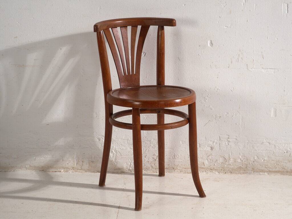 Antique bentwood chairs in Thonet style – Hungary, circa 1960 #7 - Set of 2 pieces