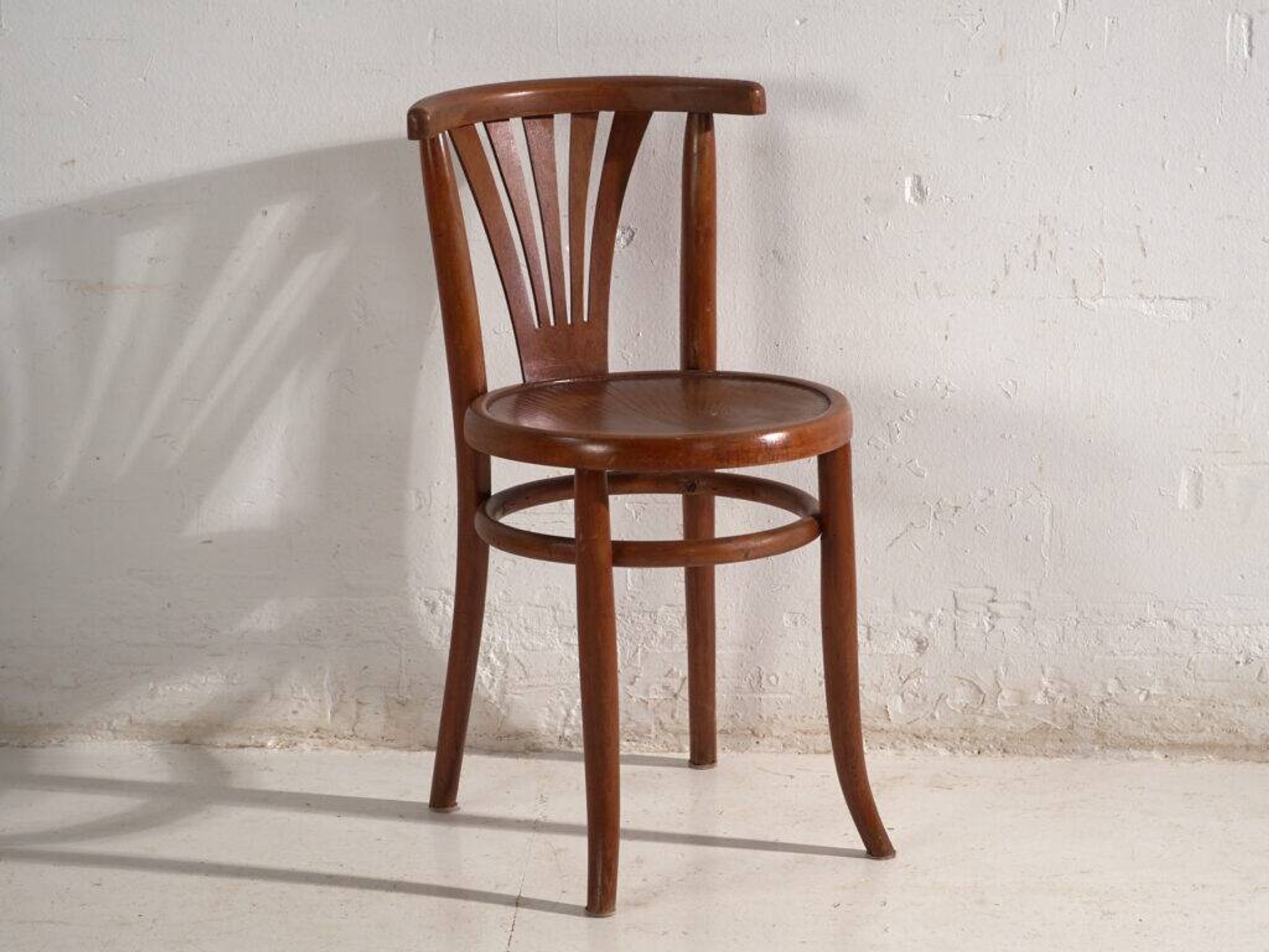Antique bentwood chairs in Thonet style – Hungary, circa 1960 #7 - Set of 2 pieces