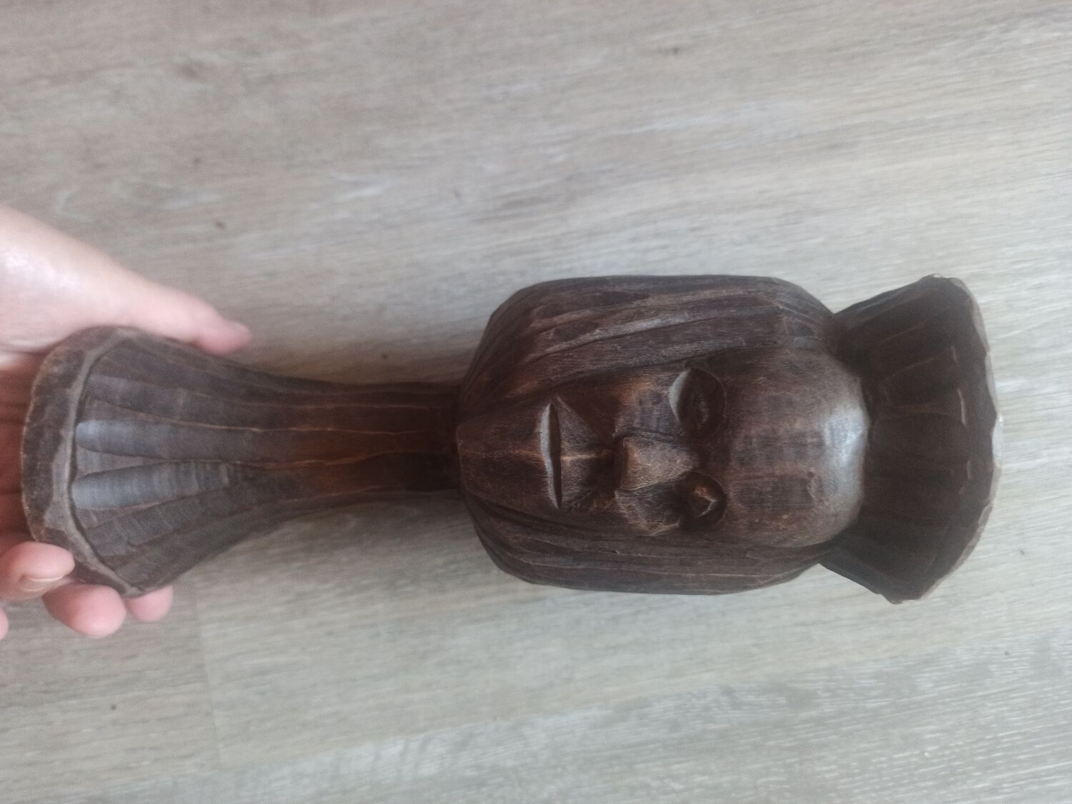 African wooden ethnic sculpture