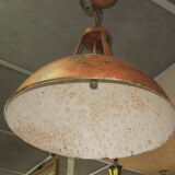 Metal suspension lamp
