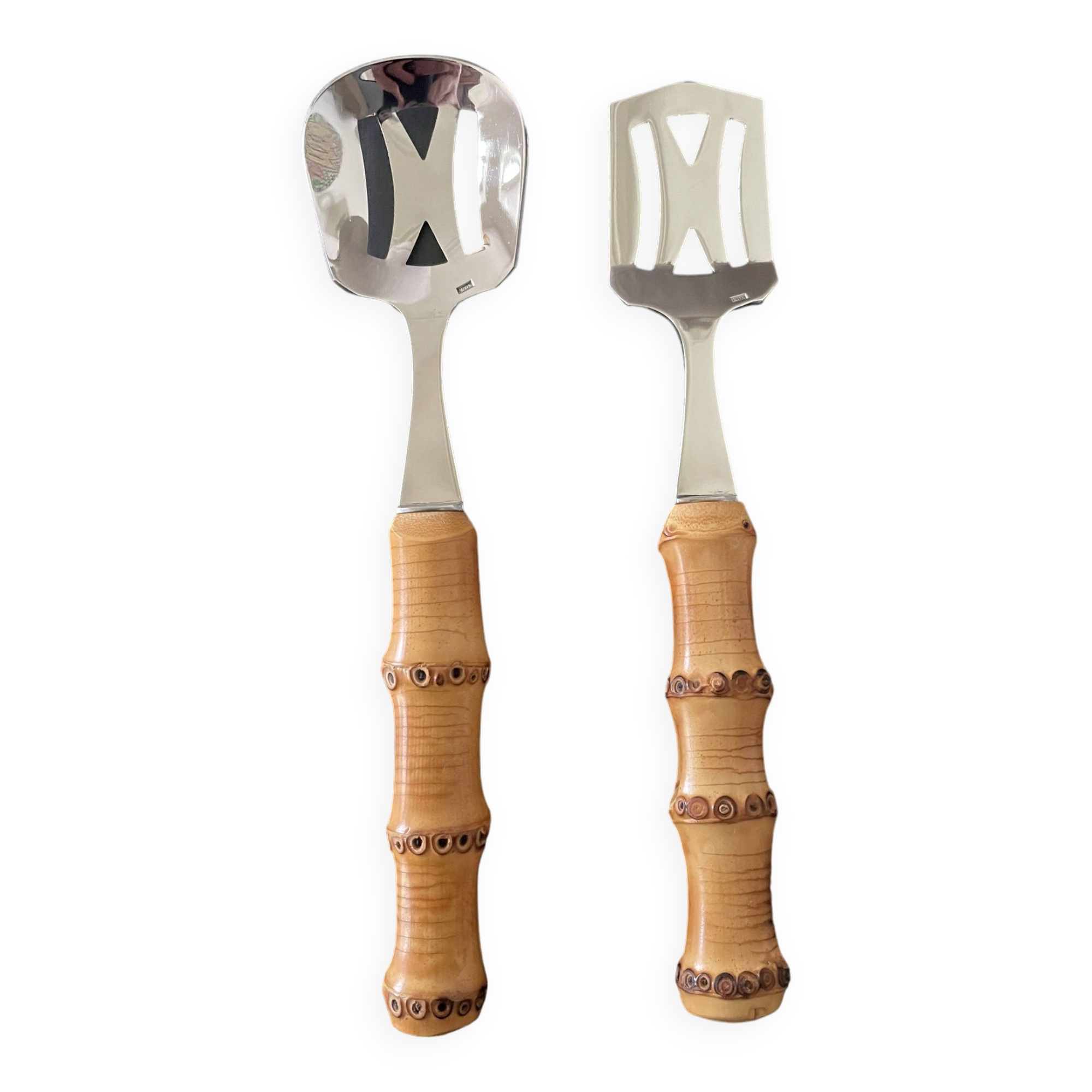 Bamboo serving cutlery