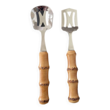 Bamboo serving cutlery