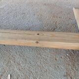 Monastery table with zinc top