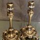 Pair of candlesticks in silver regulation art nouveau early twentieth century